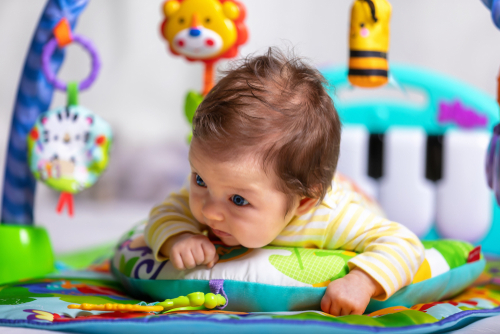 newborn tummy time