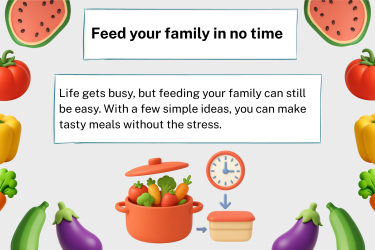 Feed your family in no time