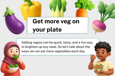 Get more veg on your plate